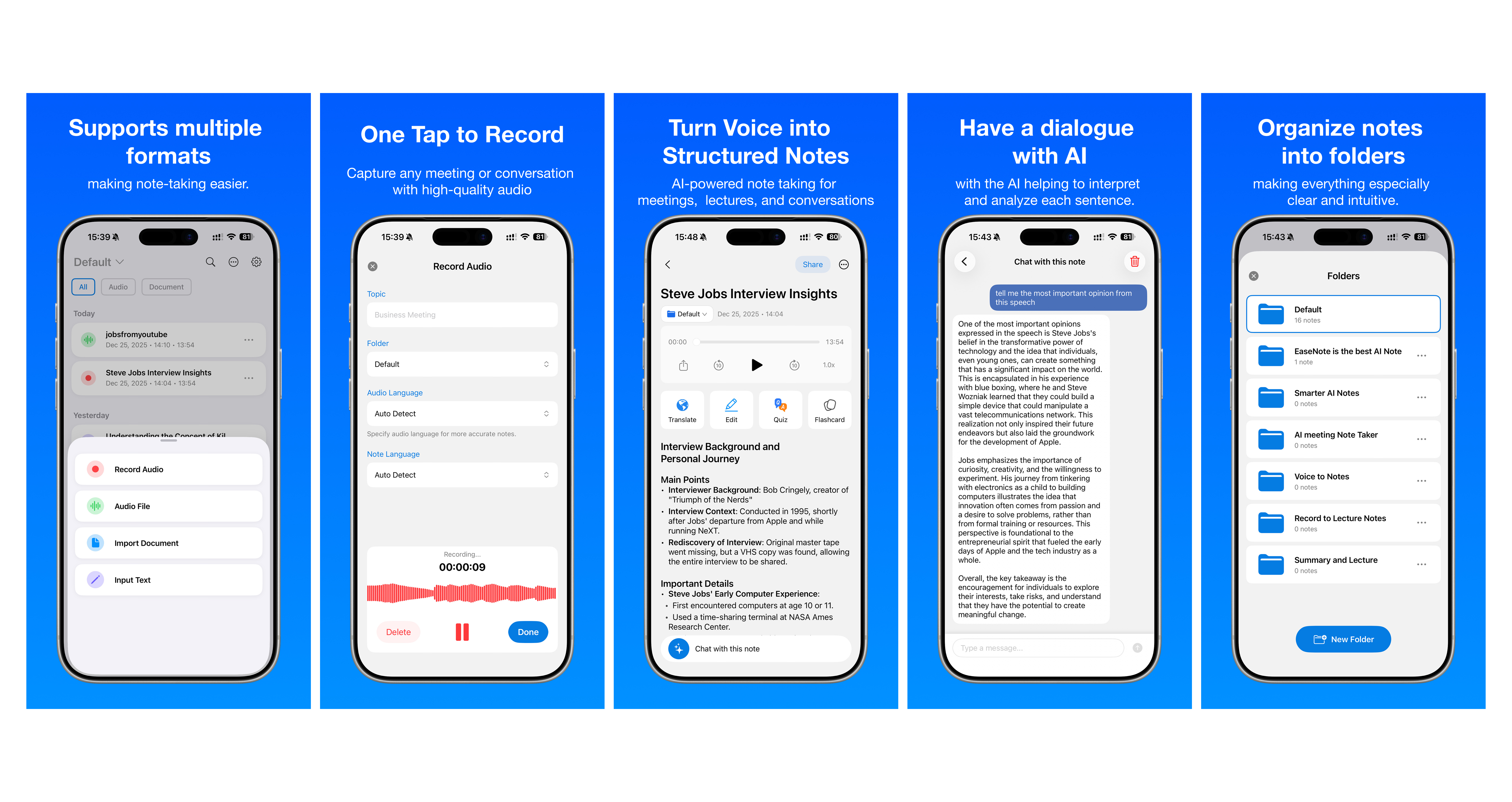 Скриншот EaseNote